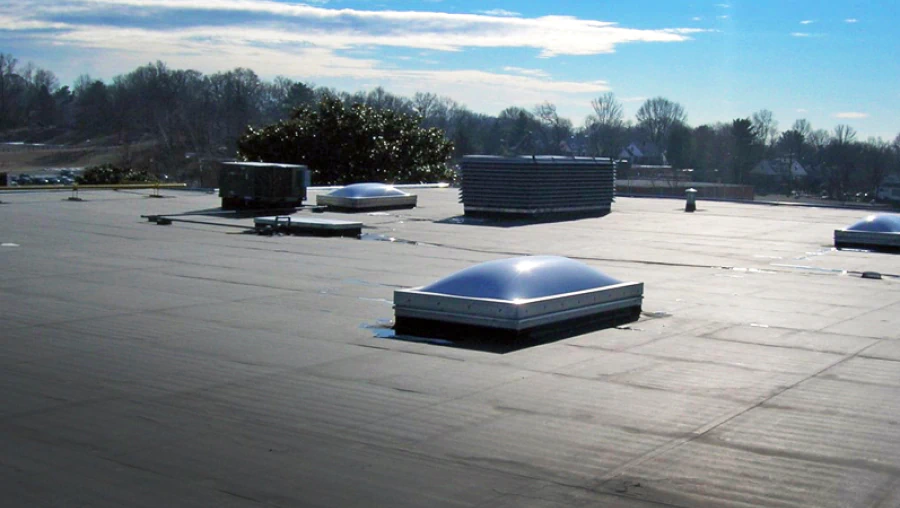 EPDM Roof Installation 2
