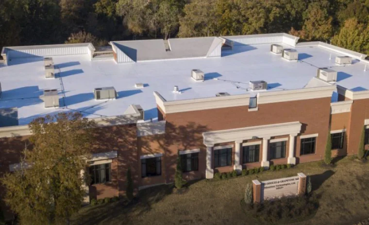 TPO Roof Installation 2