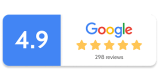 google rating badge